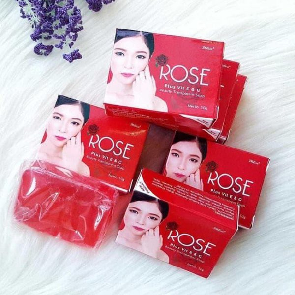 soap ROSE PLUS VIT E & C ORIGINAL BPOM