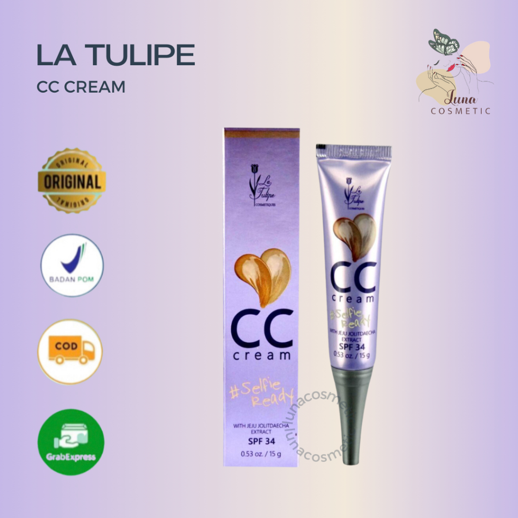 LA TULIPE CC CREAM SPF 34