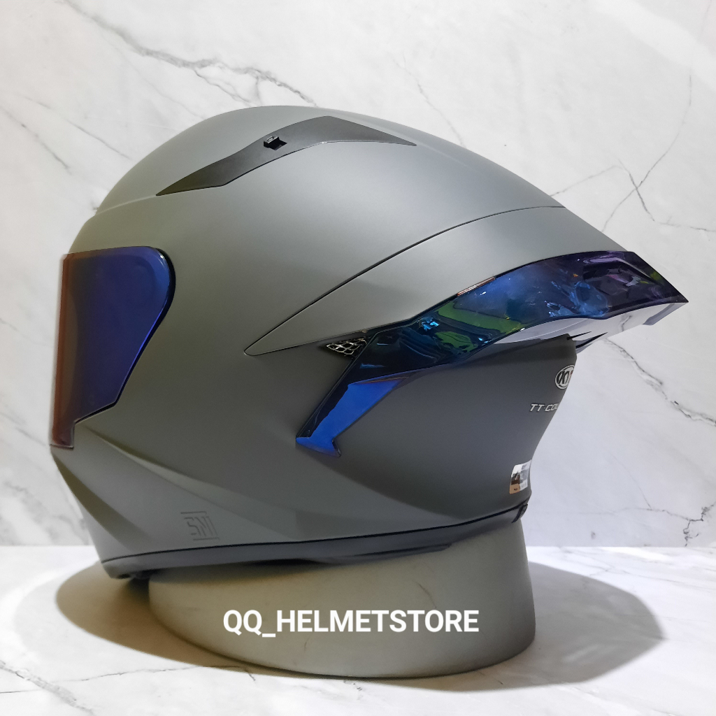 KYT TT COURSE GORILLA GREY DOFF