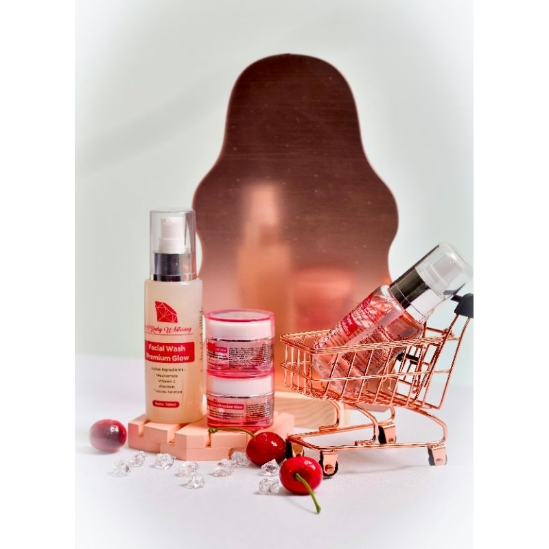 (BPOM)Paket Skincare Basic AZRuby Whitening