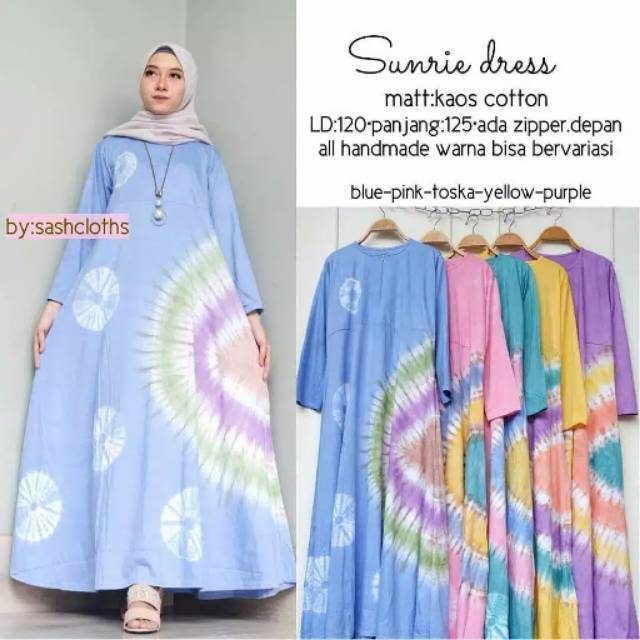Gamis Kaos Merlin Busui Friendly