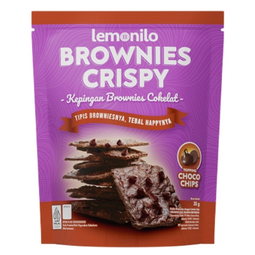 Lemonilo Brownies Crispy Chocolate 35 g