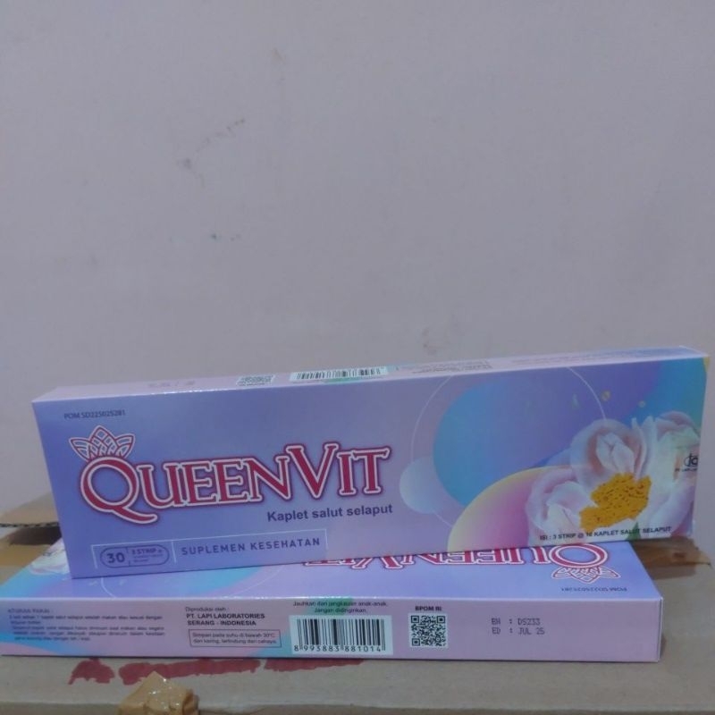 QUEEN VIT/BOX ISI 30 TABLET