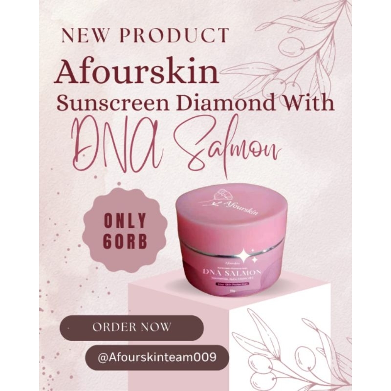 suncren afourskin with DNA salmon