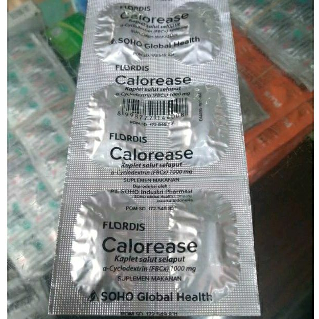 Calorease strip
