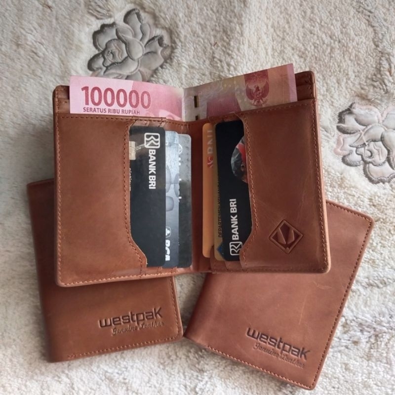 Dompet B+ grade bahan kulit