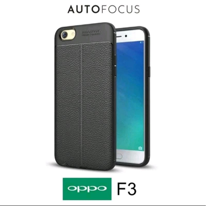 AUTO FOCUS SOFTCASE BLACK FOR OPPO F3