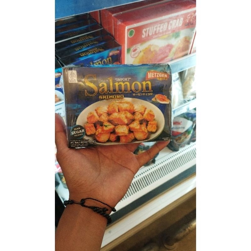 salmon shikoro  daging salmon box