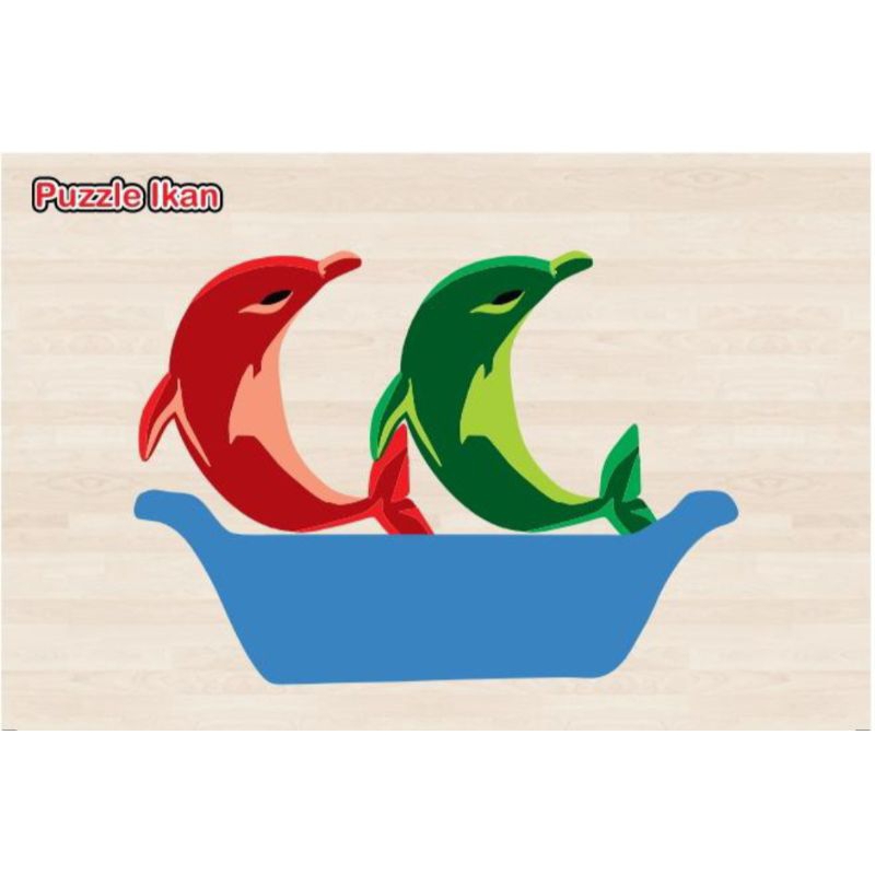 Puzzle Hewan Ikan
