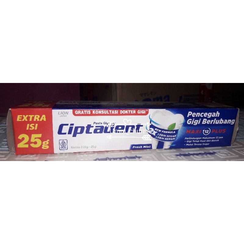 CIPTADENT Fresh Mint 225gr