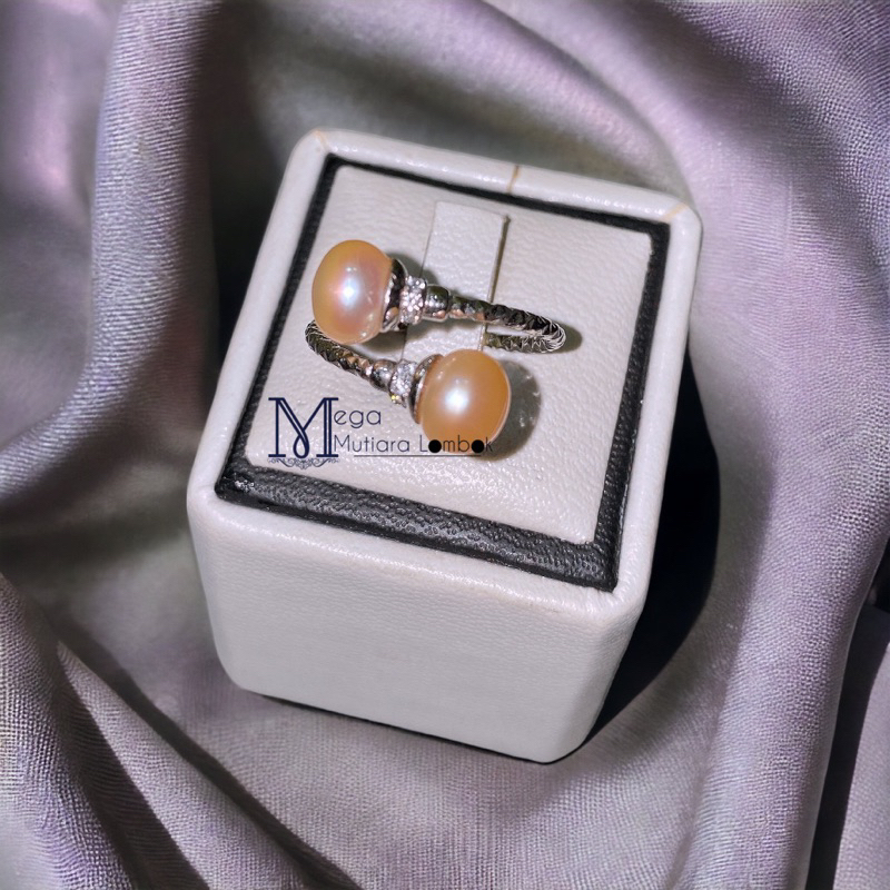 cincin mutiara asli