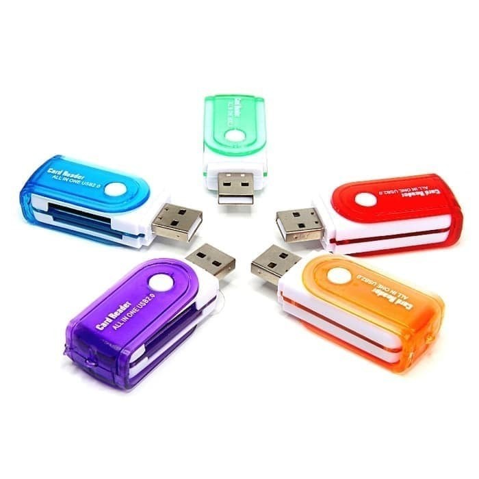 CARD READER MULTI / CARDREADER PUTAR 4 SLOT