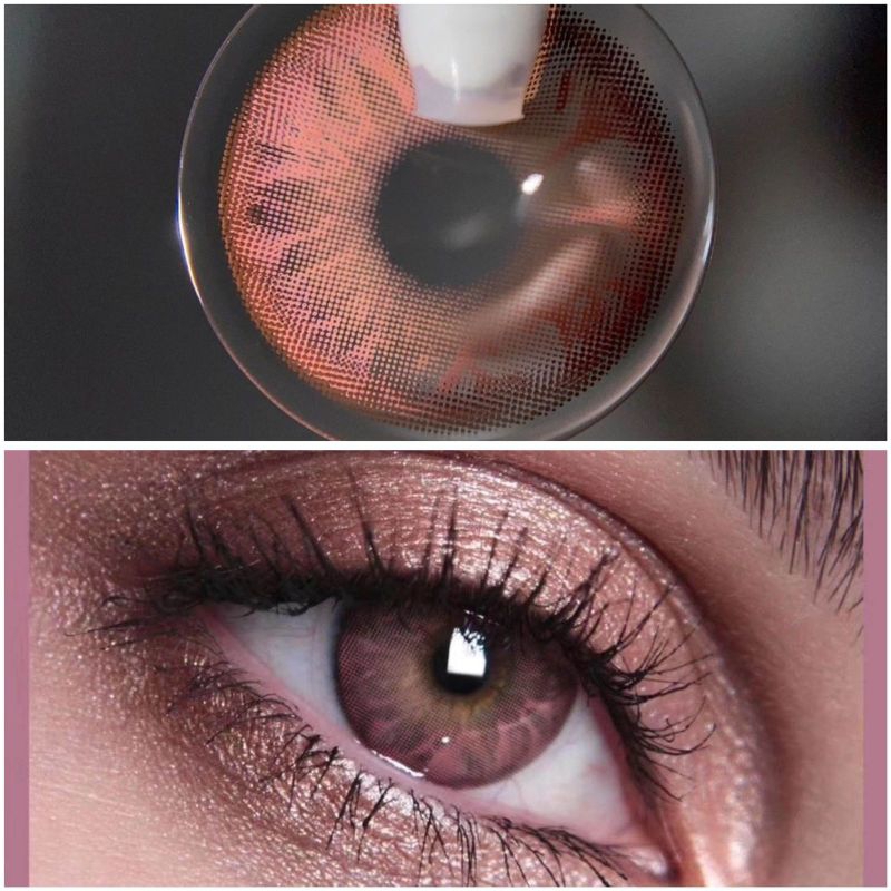 SOFTLENS KSS-EYE GEM PINK CHOCO / NORMAL ONLY