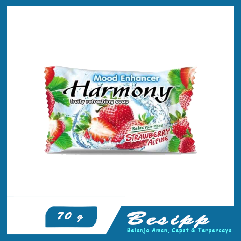 Harmony Fruit Soap Strawbery 70gr