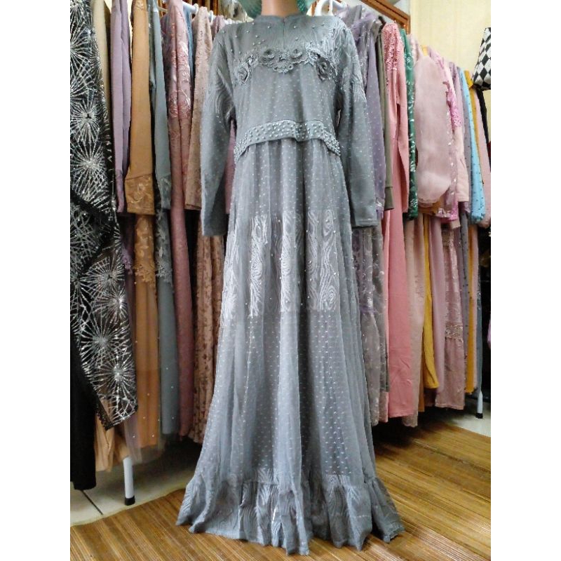Gamis Brukat Hongfa