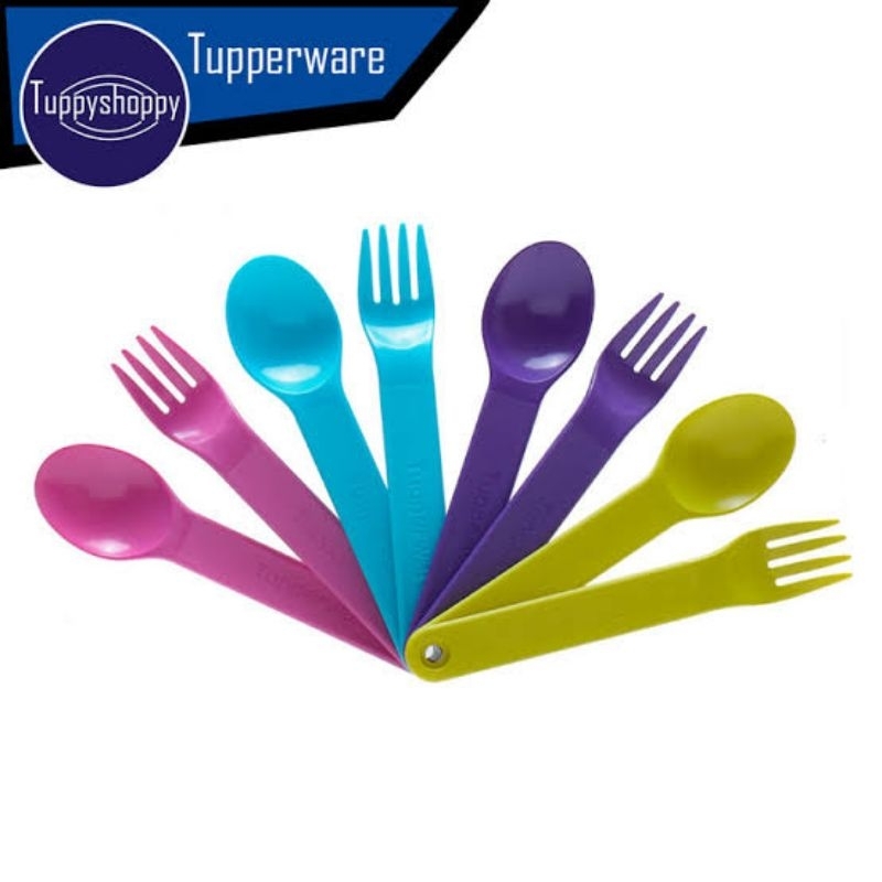 sendok makan Tupperware 1 set(sendok-garpu)