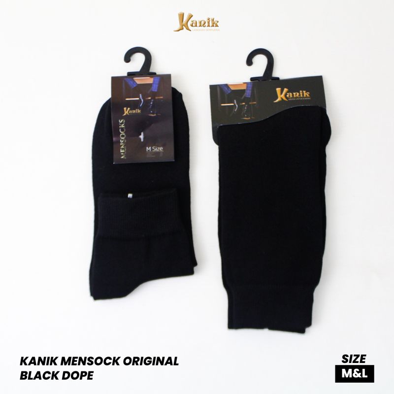KANIK MEN POLOS HITAM