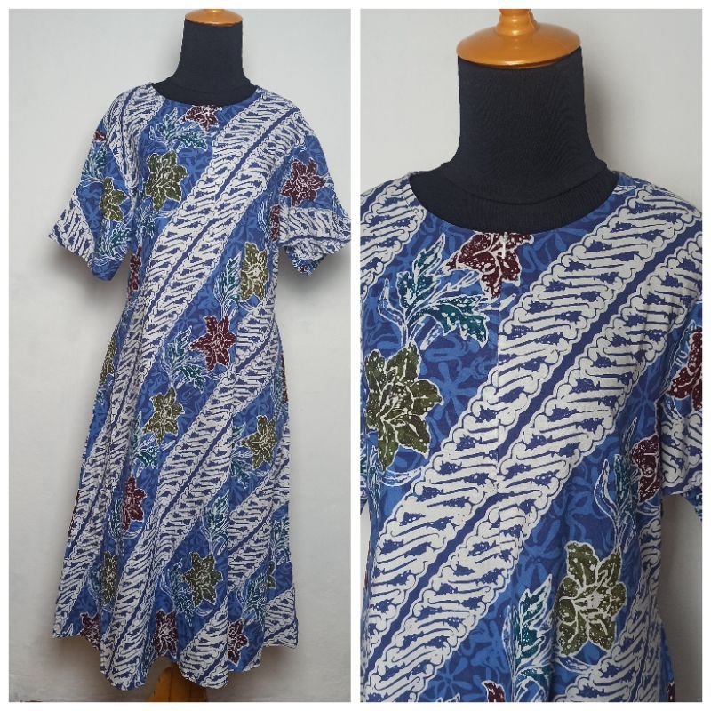 Daster Batik Colet Bunga - Batik Cap Pekalongan