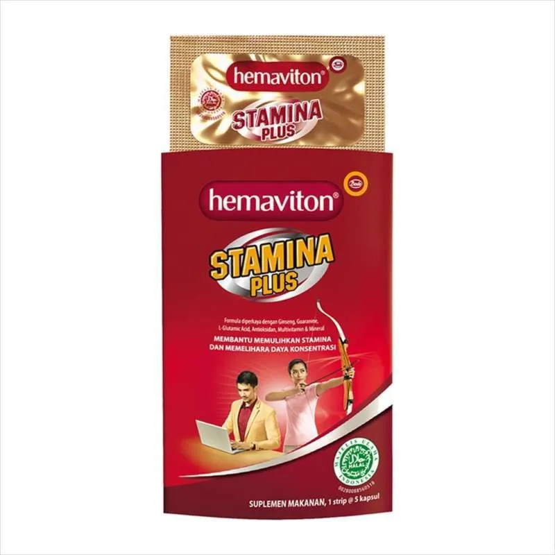 Hemaviton Stamina Plus 5 Kapsul