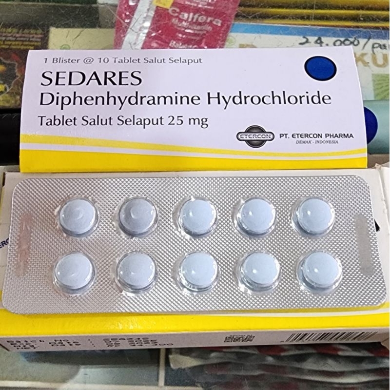 Sedares tablet 1 strip 10 tablet