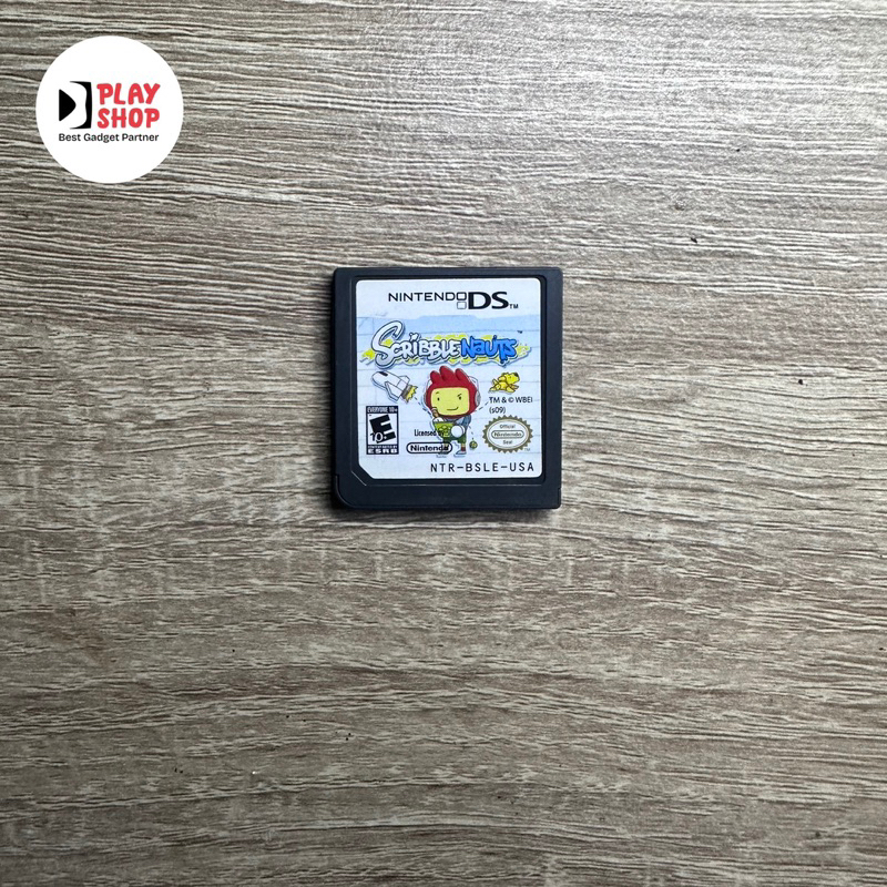 Scriblle Nauts NDS 2DS 3DS Game