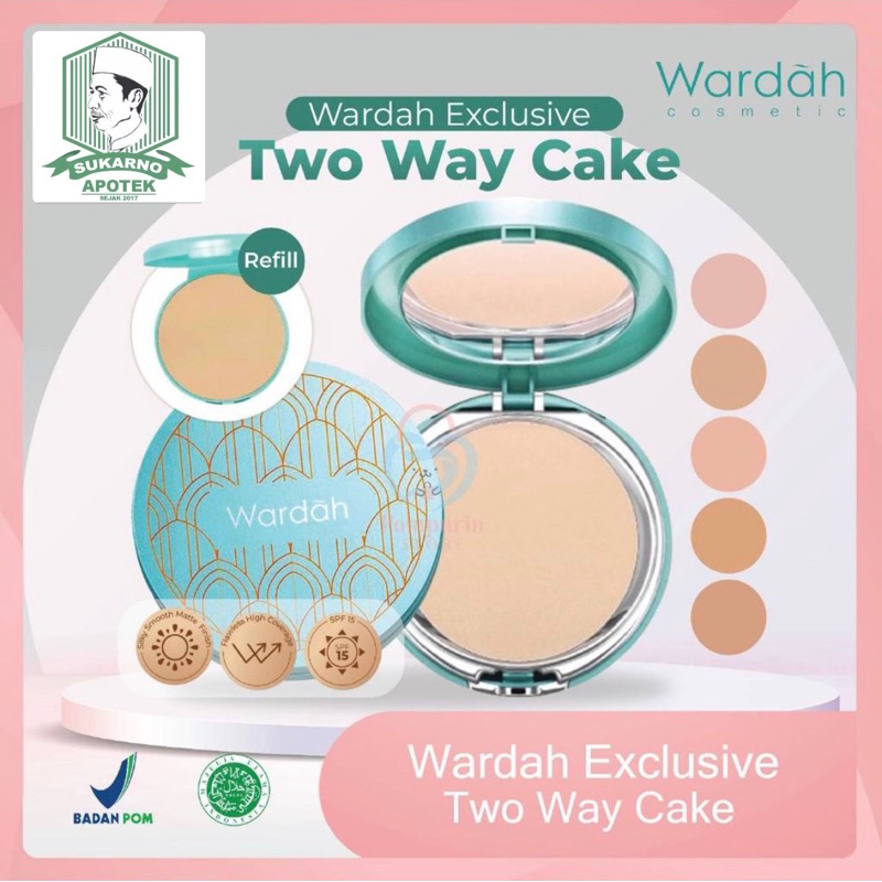 WARDAH EXCLUSIVE TWO WAY CAKE