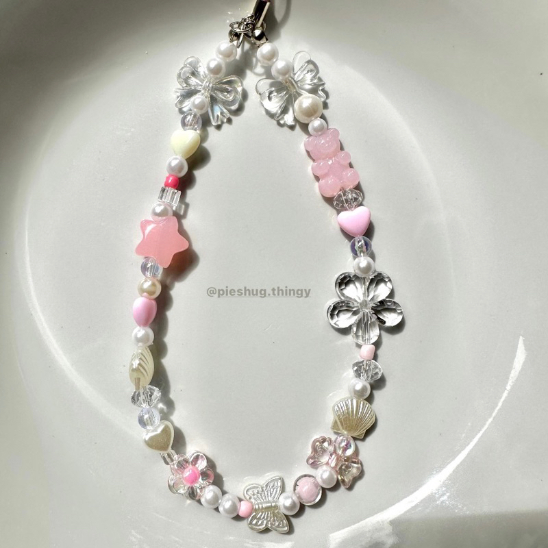 Phone Strap Soft Pink