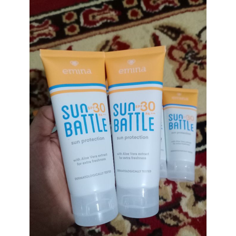sunscren emina spf 30++
