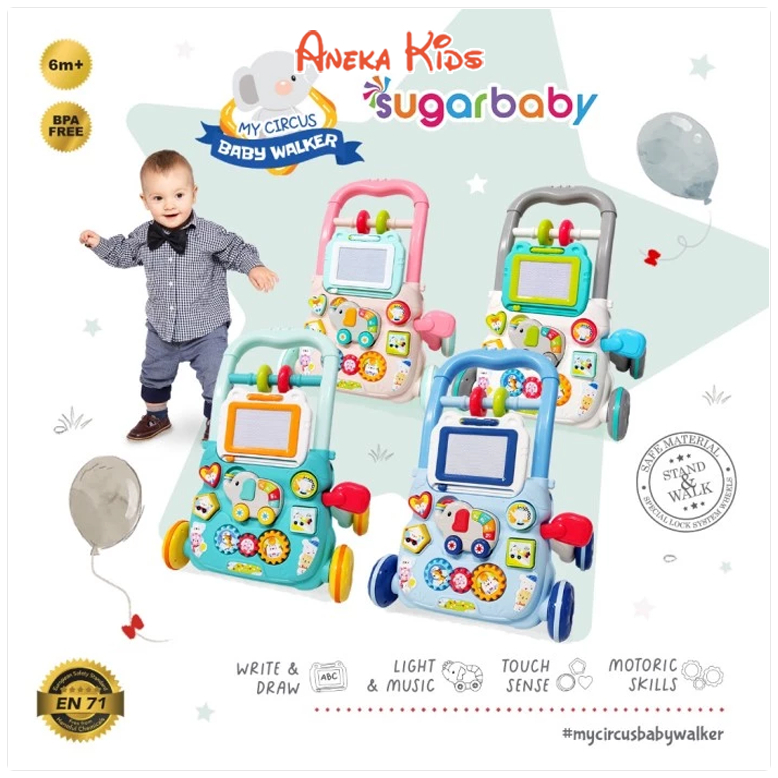 Sugar Baby My Circus Push Walker