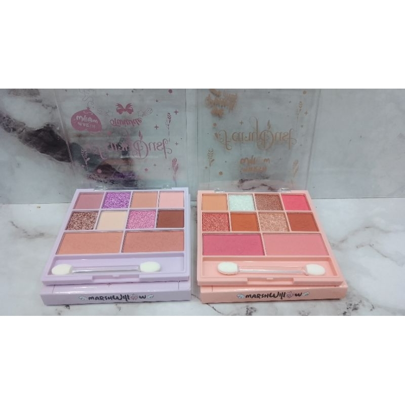 MARSHWILLOW EYESHADOW BLUSH-ON PALLET