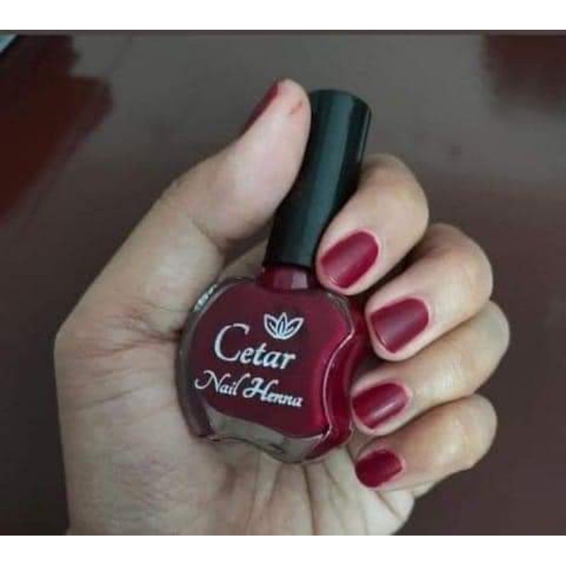 Henna Cetar Maroon Mewah