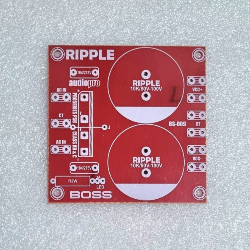 PCB PSU Untuk 2 Elco Elite