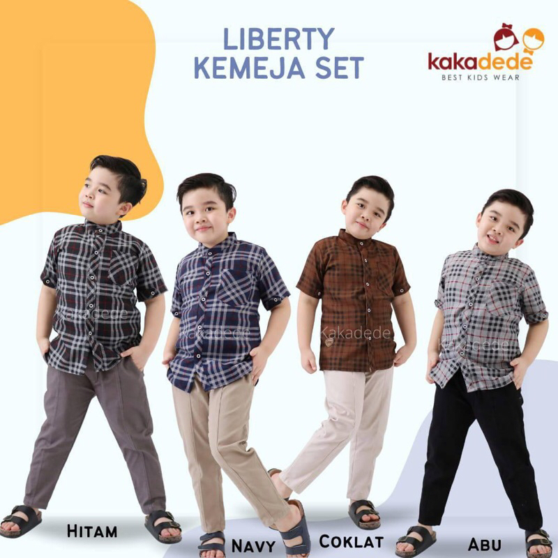 LIBERTY SET BY KAKADEDE