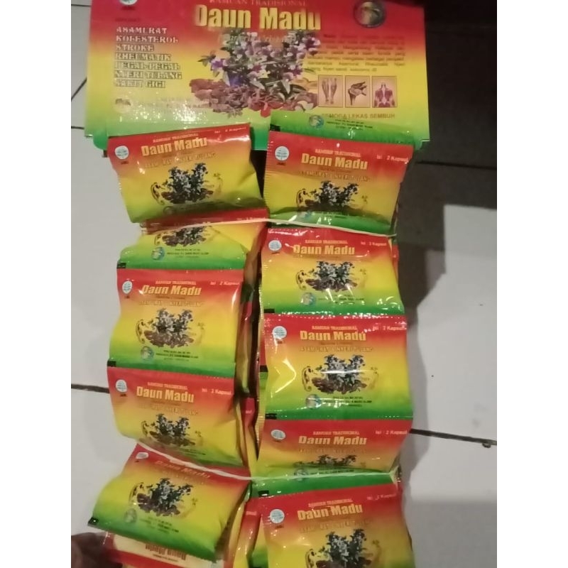 kapsul daun madu priginal