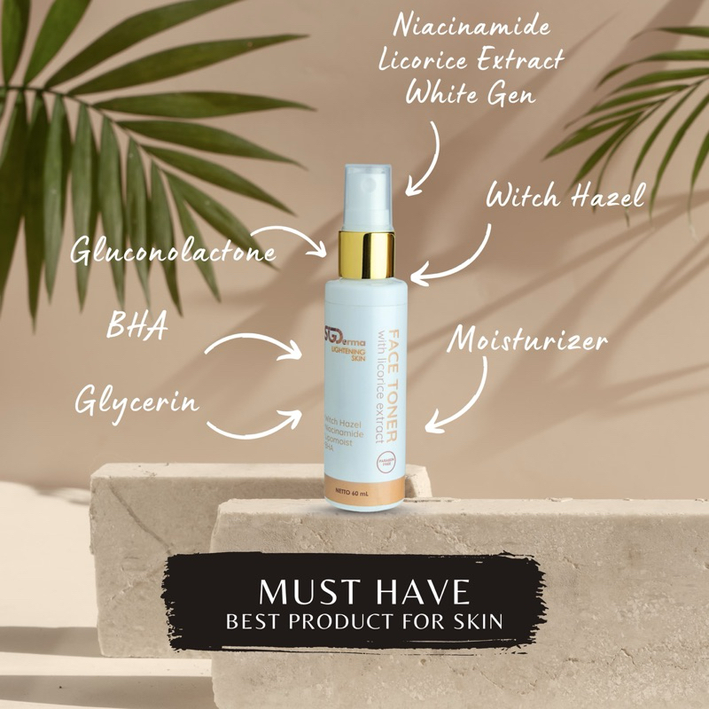 SGDERMA FACE TONER