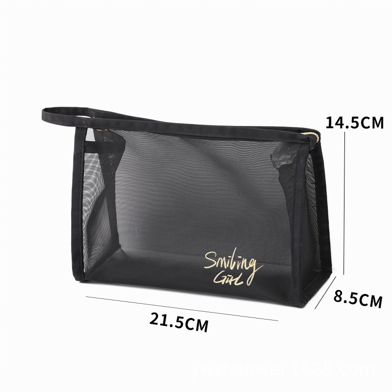 DOMPET POUCH MAKEUP BAHAN JARING 1026