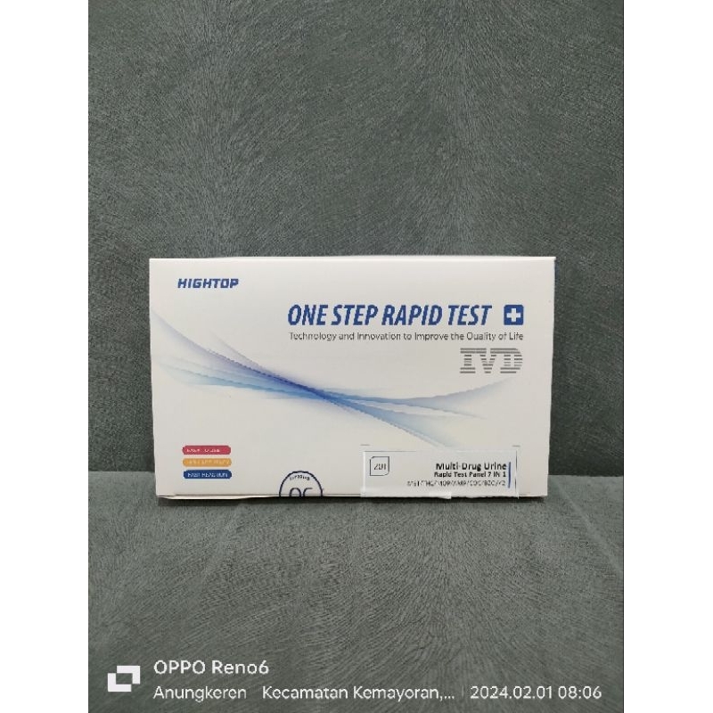 drugtest hightop 7 parameter isi 20