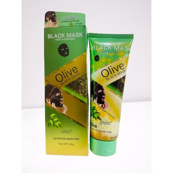 [COD] BLACK MASK DEEP CLEANSING OLIVE BLACK MASK