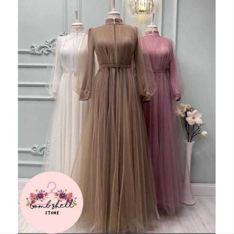 Gamis Busui Alisya Premium