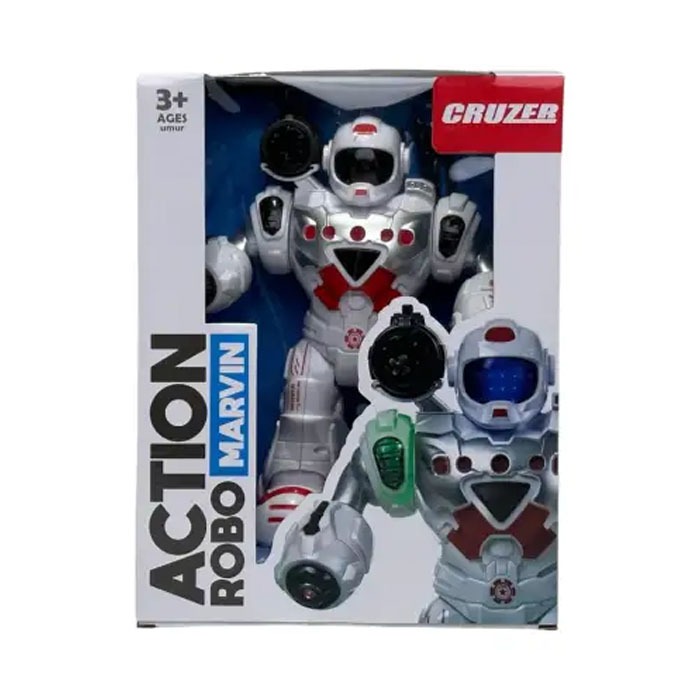 Cruzer Robot Action Marvin Mainan Robot