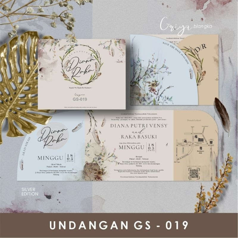 Blangko Griya silver GS 019
