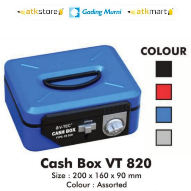 V-TEC CAH BOX CB-820 - BRANKAST PORTABLE