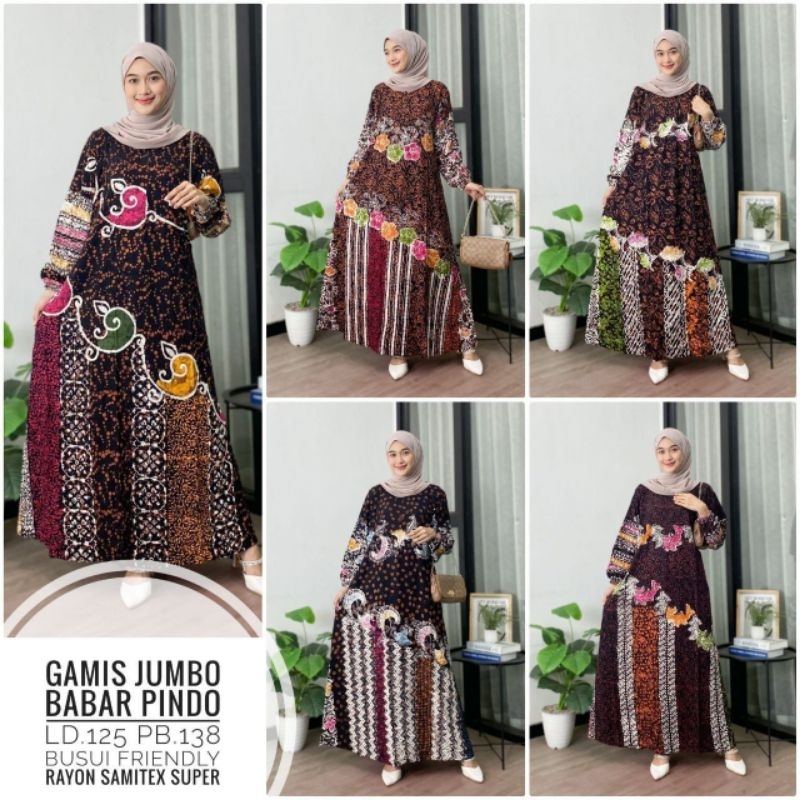 gamis jumbo cap barpin