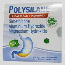 ( 1 STRIP ISI 8 TABLET ) ~ Polysilane Tablet Kunyah