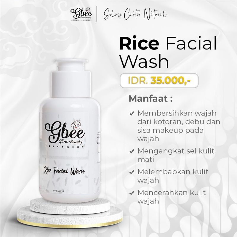 Facial Wash Rice