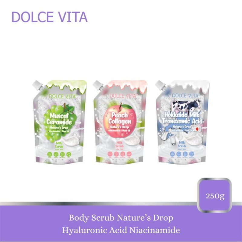 DOLCE VITA MILK SCRUB