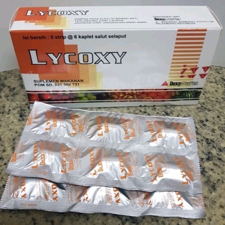 LYCOXY STRIP 6 KAPLET