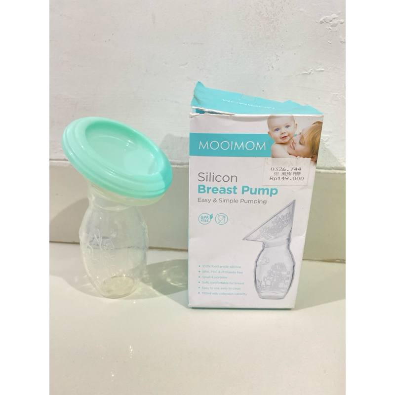silicon breast pump mooimom