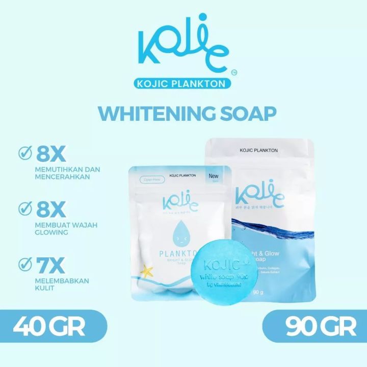 Kojic Plankton Bright & Glow Face Soap