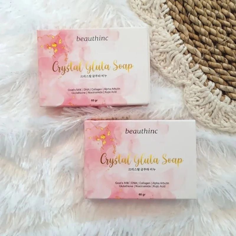 ORIGINAL BPOM BEAUTHINC CRYSTAL GLUTA SOAP